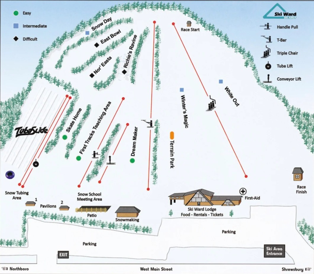 Mountain Resort Map